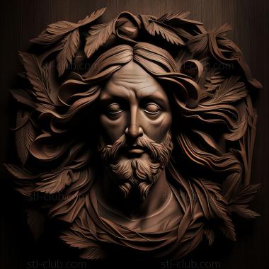 3D model st jesus (STL)